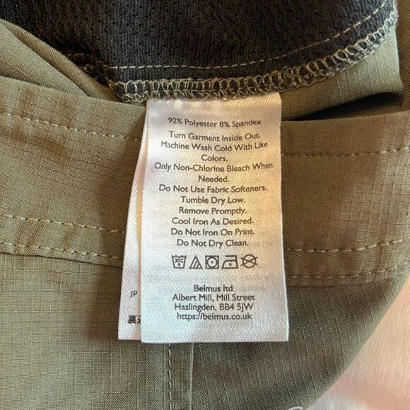 Eddie Bauer Cargo Hiking Pant Gorpcore Outdoor Active Lightweight Green Sz 8 - Picture 8 of 8